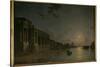A View of the Thames-Abraham Pether-Stretched Canvas
