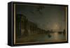 A View of the Thames-Abraham Pether-Framed Stretched Canvas