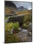 A View of the Three Sisters of Glencoe from the Military Road, Glencoe, Argyll, Scotland, United Ki-Jon Gibbs-Mounted Photographic Print