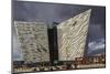 A view of the Titanic Museum, in the Titanic Quarter, Belfast, Ulster, Northern Ireland, United Kin-Nigel Hicks-Mounted Photographic Print