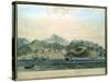 A View of the Town of St. George and Richmond Heights on the Island of Grenada, Engraved by…-Lieutenant-Colonel J. Wilson-Stretched Canvas