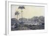 A View of the Town of St. George on the Island of Grenada, Taken from the Belmont Estate,…-Lieutenant-Colonel J. Wilson-Framed Giclee Print