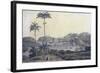 A View of the Town of St. George on the Island of Grenada, Taken from the Belmont Estate,…-Lieutenant-Colonel J. Wilson-Framed Giclee Print