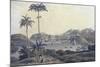 A View of the Town of St. George on the Island of Grenada, Taken from the Belmont Estate,…-Lieutenant-Colonel J. Wilson-Mounted Giclee Print