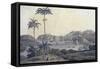 A View of the Town of St. George on the Island of Grenada, Taken from the Belmont Estate,…-Lieutenant-Colonel J. Wilson-Framed Stretched Canvas