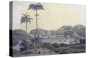 A View of the Town of St. George on the Island of Grenada, Taken from the Belmont Estate,…-Lieutenant-Colonel J. Wilson-Stretched Canvas