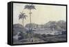 A View of the Town of St. George on the Island of Grenada, Taken from the Belmont Estate,…-Lieutenant-Colonel J. Wilson-Framed Stretched Canvas