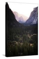 A View of the Valley Floor as Viewed from Royal Arches - Yosemite National Park, California-Dan Holz-Stretched Canvas