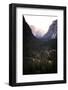 A View of the Valley Floor as Viewed from Royal Arches - Yosemite National Park, California-Dan Holz-Framed Photographic Print