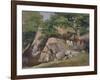 A View of the Valley of Rocks near Mittlach-James Arthur O'Connor-Framed Giclee Print