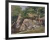 A View of the Valley of Rocks near Mittlach-James Arthur O'Connor-Framed Giclee Print