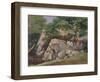 A View of the Valley of Rocks near Mittlach-James Arthur O'Connor-Framed Giclee Print