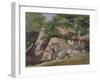 A View of the Valley of Rocks near Mittlach-James Arthur O'Connor-Framed Giclee Print