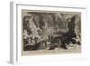 A View of the Valley of Sulfatara, Otherwise Called Vulcan's Cave Near Naples-null-Framed Giclee Print