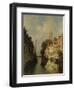 A View of the Voorstraathaven, Dordrecht-Johannes Karel Christian Klinkenberg-Framed Giclee Print