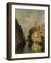 A View of the Voorstraathaven, Dordrecht-Johannes Karel Christian Klinkenberg-Framed Giclee Print