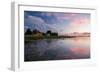 A View of the Water's Edge at Bosham in West Sussex-Chris Button-Framed Photographic Print