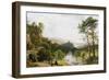 A View of the Wye River, South Wales-John F. Tennant-Framed Giclee Print