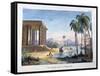 A View of Tinnevelly, India, 1828-Marlet et Cie-Framed Stretched Canvas