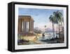 A View of Tinnevelly, India, 1828-Marlet et Cie-Framed Stretched Canvas