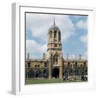 A view of Tom Tower in Oxford, 1973-M. Wheeler-Framed Photographic Print