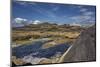 A view of Valentia Island lighthouse, Valentia Island, Skelligs Ring, Ring of Kerry, County Kerry,-Nigel Hicks-Mounted Photographic Print