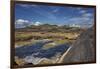 A view of Valentia Island lighthouse, Valentia Island, Skelligs Ring, Ring of Kerry, County Kerry,-Nigel Hicks-Framed Photographic Print