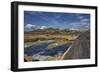 A view of Valentia Island lighthouse, Valentia Island, Skelligs Ring, Ring of Kerry, County Kerry,-Nigel Hicks-Framed Photographic Print