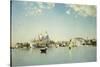 A View of Venice Looking Toward the Santa Maria Della Salute-Martin Rico y Ortega-Stretched Canvas