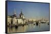 A View of Venice-Rico y Ortega Martin-Framed Stretched Canvas