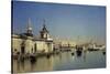 A View of Venice-Rico y Ortega Martin-Stretched Canvas