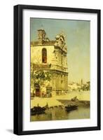 A View of Venice-Martin Rico y Ortega-Framed Giclee Print