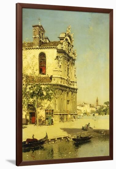 A View of Venice-Martin Rico y Ortega-Framed Giclee Print