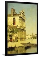 A View of Venice-Martin Rico y Ortega-Framed Giclee Print