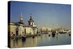 A View of Venice-Martin Rico y Ortega-Stretched Canvas