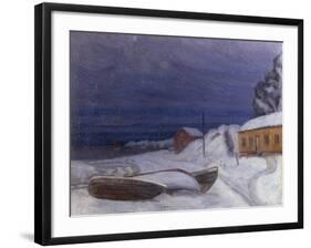 A View of Vestfold, 1909-Harald Oscar Sohlberg-Framed Giclee Print