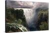 A View of Victoria Falls-Edward Henry Holder-Stretched Canvas