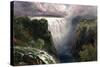 A View of Victoria Falls-Edward Henry Holder-Stretched Canvas