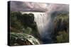 A View of Victoria Falls-Edward Henry Holder-Stretched Canvas