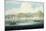 A View of Victoria, Hong Kong with British Ships and Other Vessels-null-Mounted Giclee Print