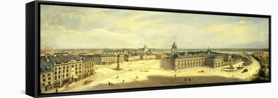 A View of Warsaw-Cheslas Bois de Jankowski-Framed Stretched Canvas