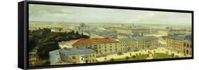 A View of Warsaw-Cheslas Bois de Jankowski-Framed Stretched Canvas