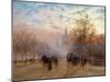 A View of Westminster, London, England-Herbert Menzies Marshall-Mounted Giclee Print