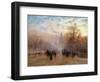 A View of Westminster, London, England-Herbert Menzies Marshall-Framed Giclee Print