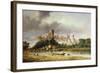 A View of Windsor Castle from the Brocas Meadows-Alfred Vickers-Framed Giclee Print