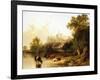 A View of Windsor Castle from the Thames-Henry John Boddington-Framed Giclee Print