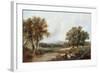 A View of Windsor from the Great Park-William Daniell-Framed Giclee Print