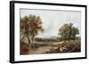 A View of Windsor from the Great Park-William Daniell-Framed Giclee Print