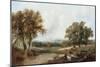 A View of Windsor from the Great Park-William Daniell-Mounted Giclee Print