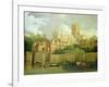 A View of Worcester Cathedral from the Southwest, 1791-Joseph Farington-Framed Giclee Print